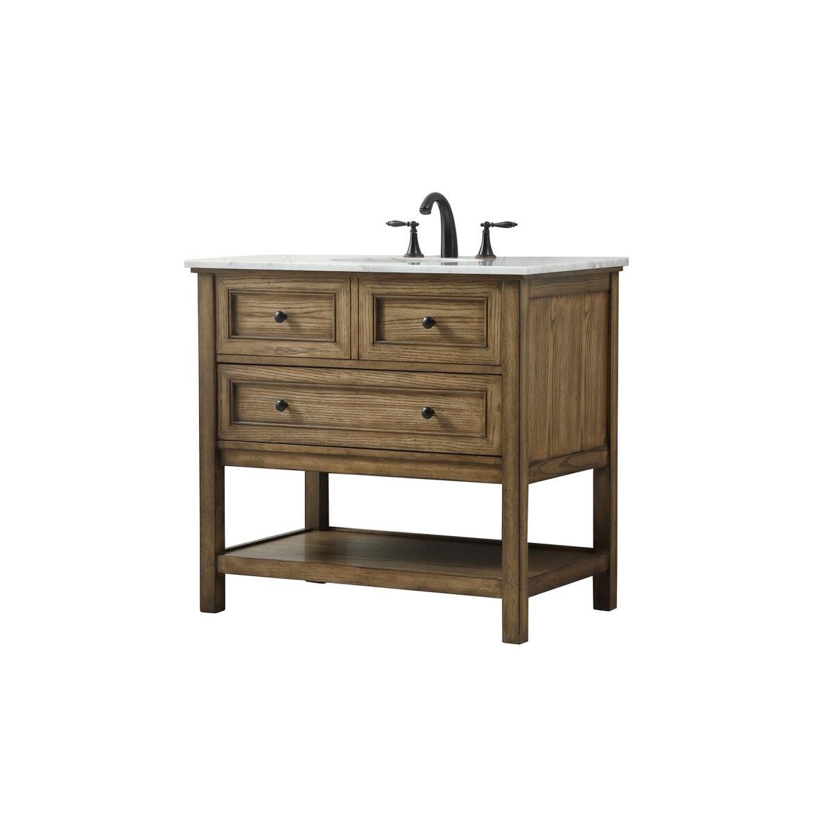 Shown in Driftwood finish