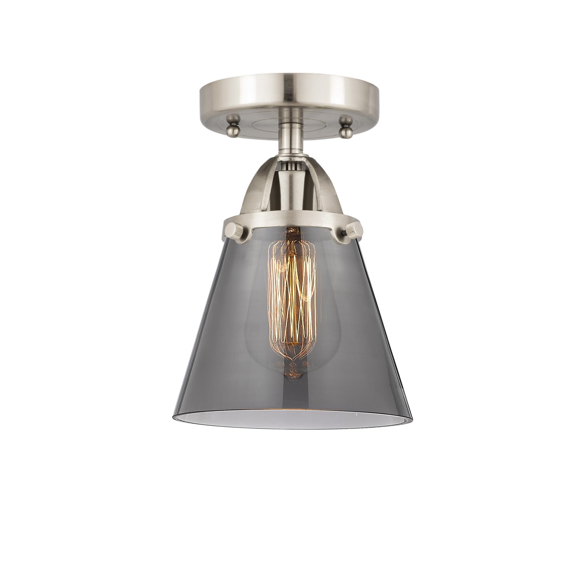 Bruno Marashlian Cone 6 Inch 1 Light Semi Flush Mount by Innovations Lighting