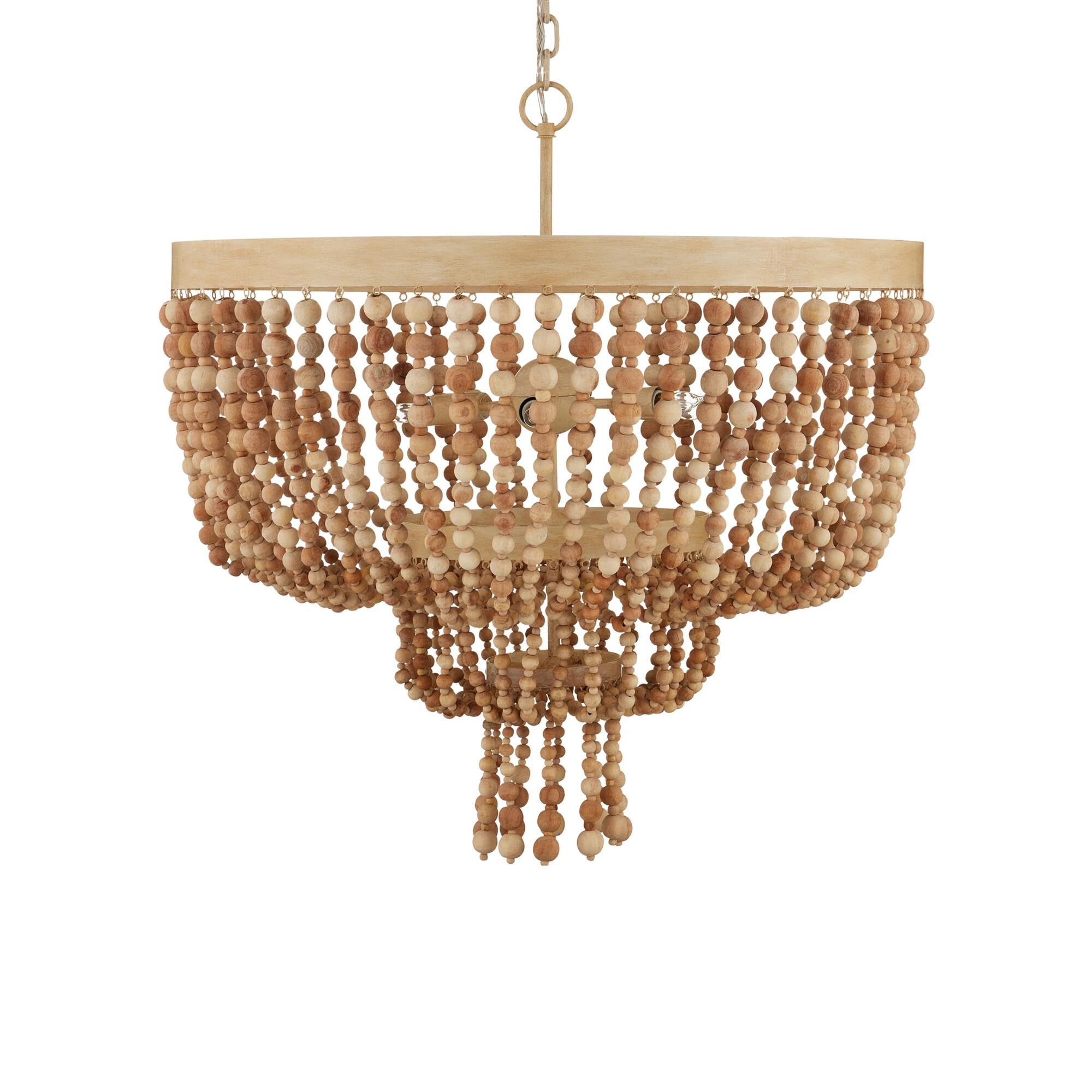 Sabia 28 Inch Chandelier by Currey and Company