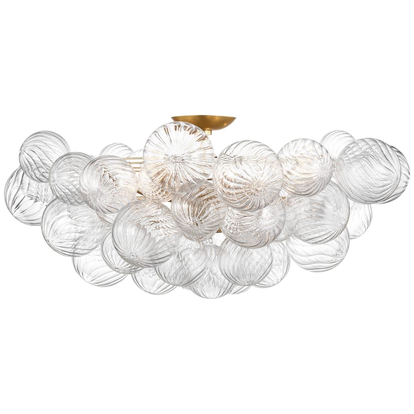Julie Neill Talia 37 Inch 9 Light LED Flush Mount by Visual Comfort Signature Collection