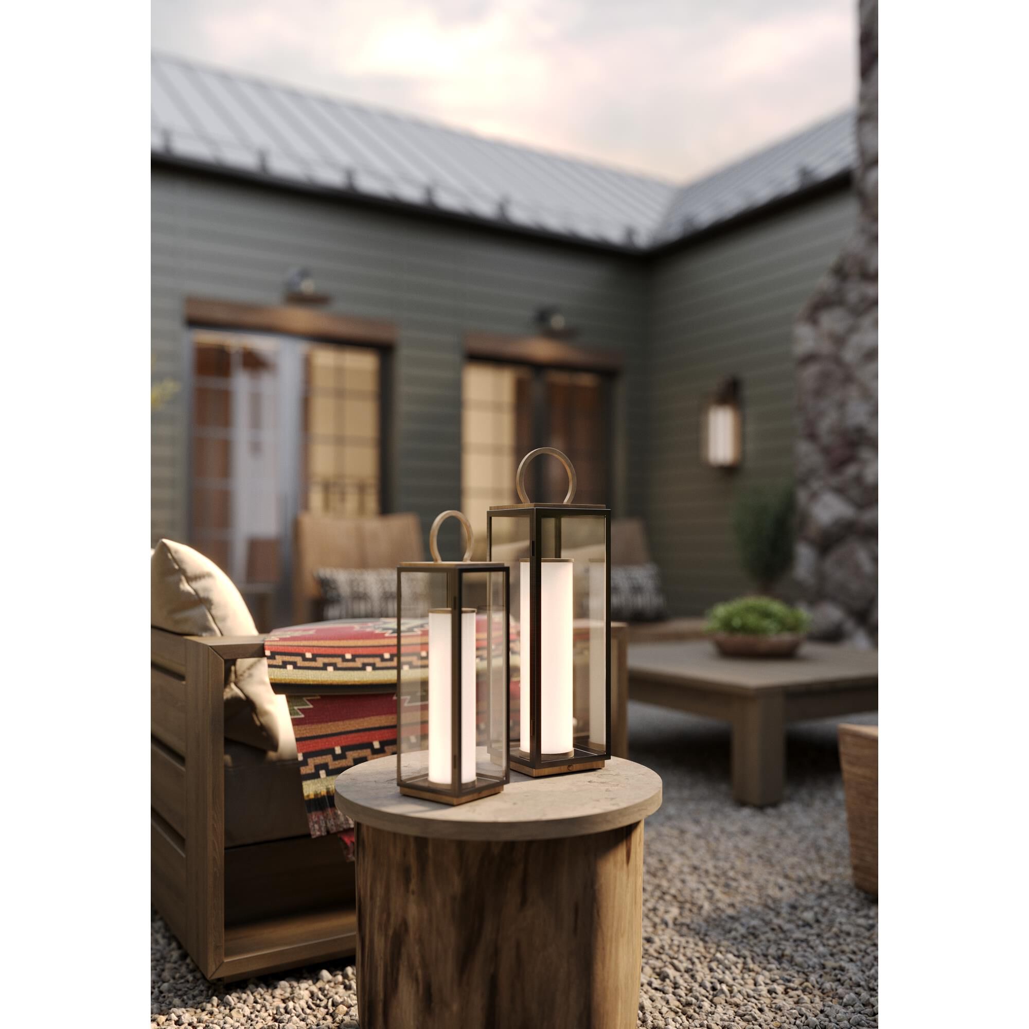 Gareth 8 Inch Outdoor Wall Light by Troy Lighting
