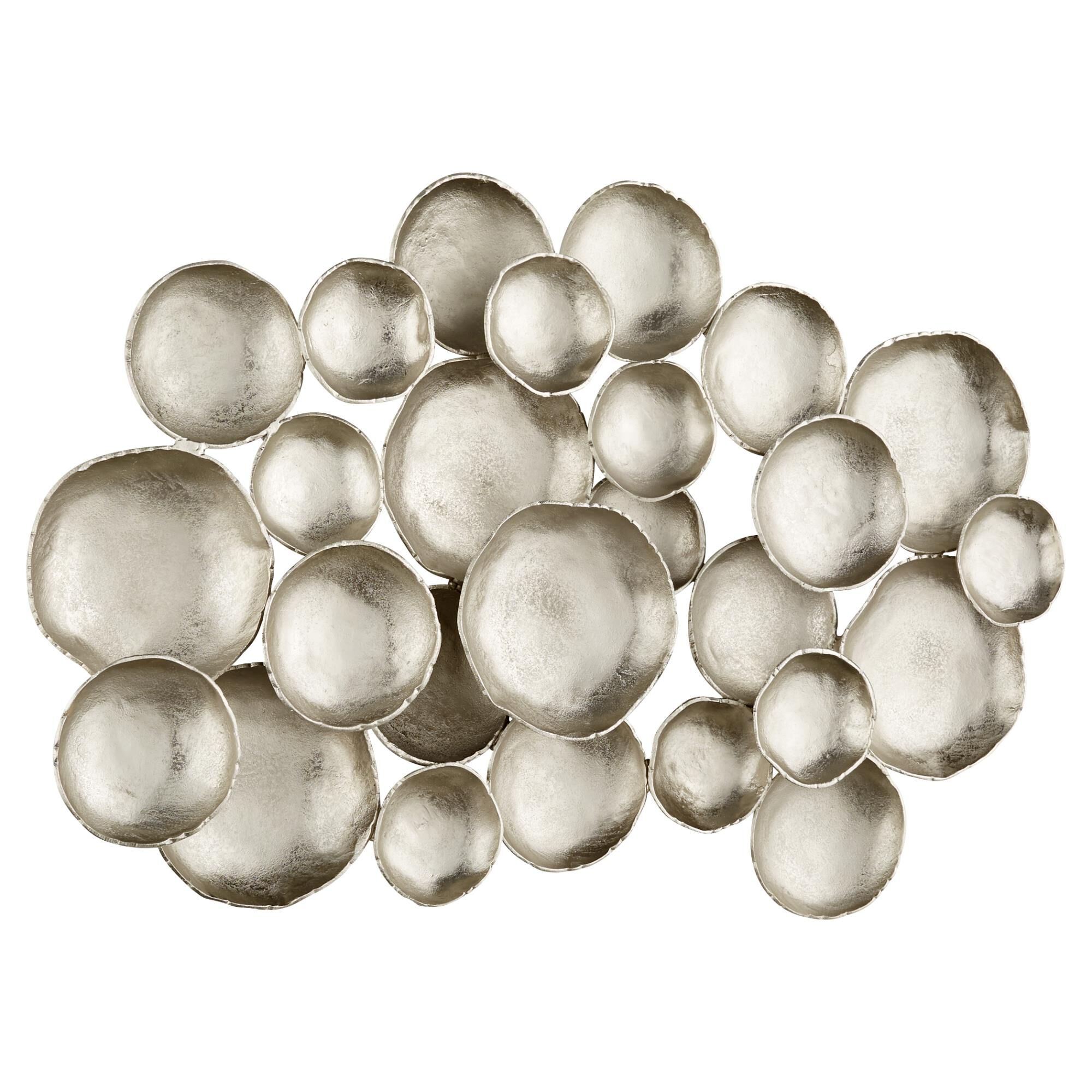 Gala Wall Decor | Silver Alternative Wall Art by Cyan Designs