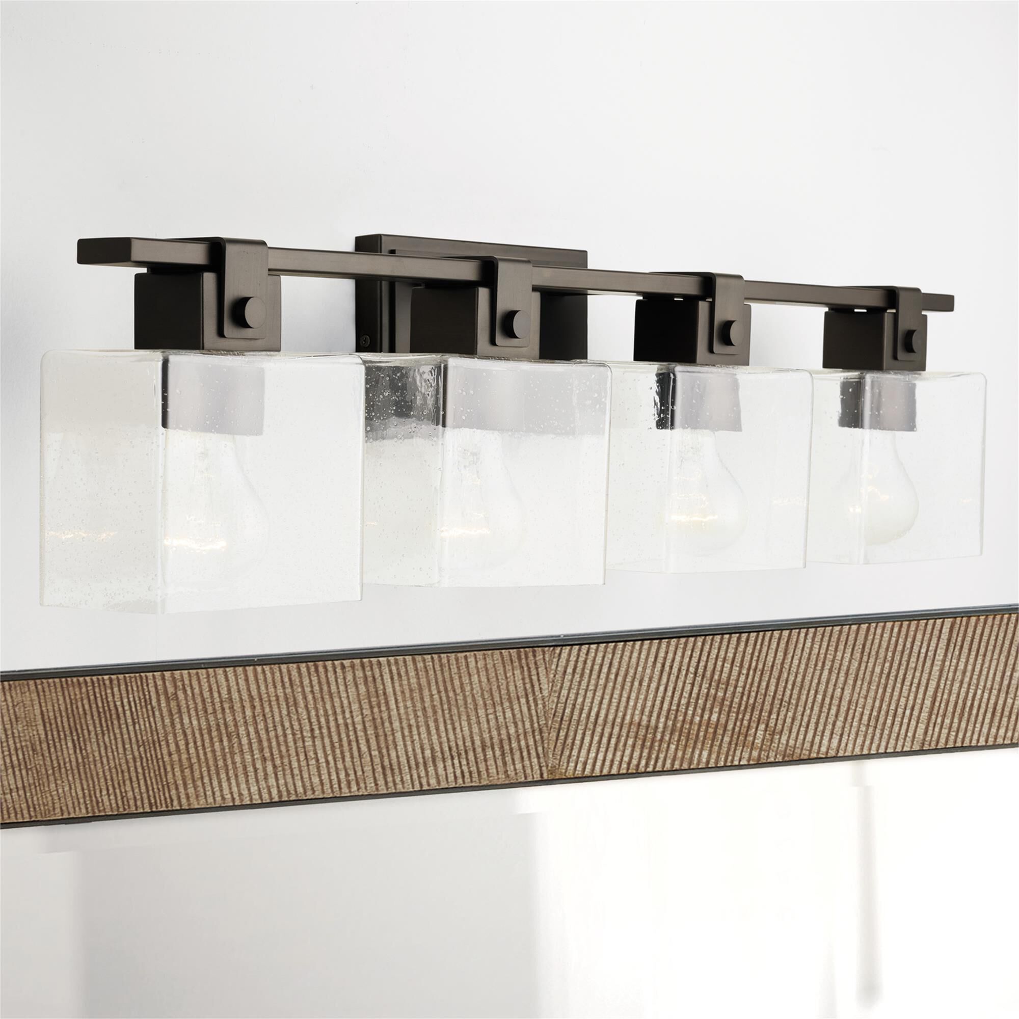 Shown in Oil Rubbed Bronze finish and 498 glass