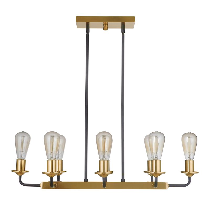 Randolph 30 Inch 8 Light Linear Suspension Light by Craftmade