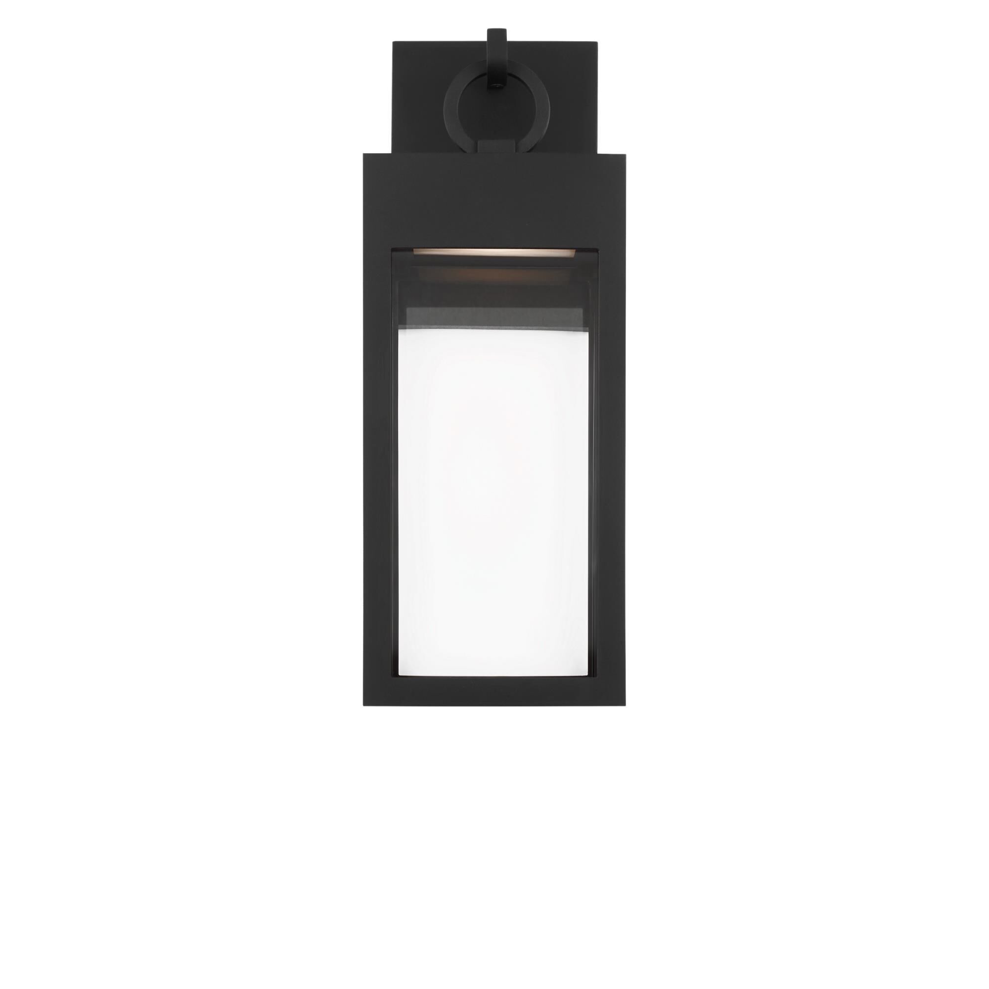 Shown in Textured Black finish and Clear and White Panels glass