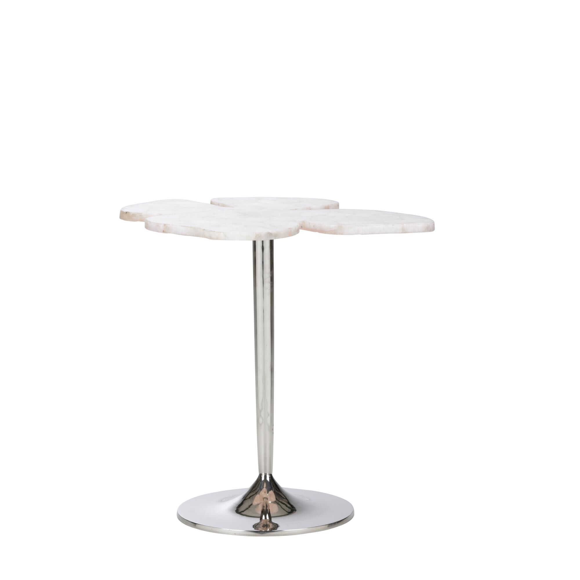 Shown in Rose Quartz/Polished Nickel finish