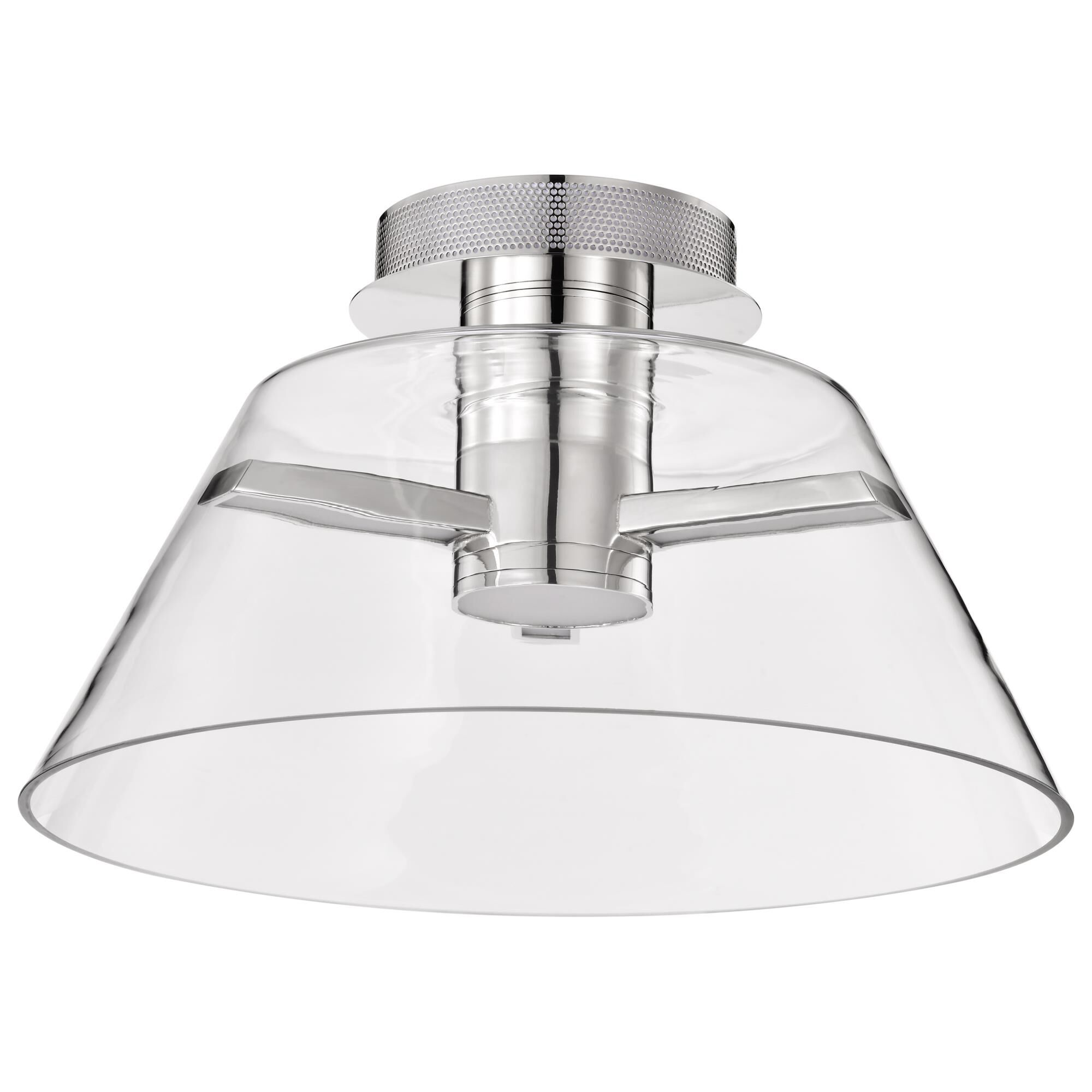 Edmond 17 Inch Semi Flush Mount by Nuvo Lighting