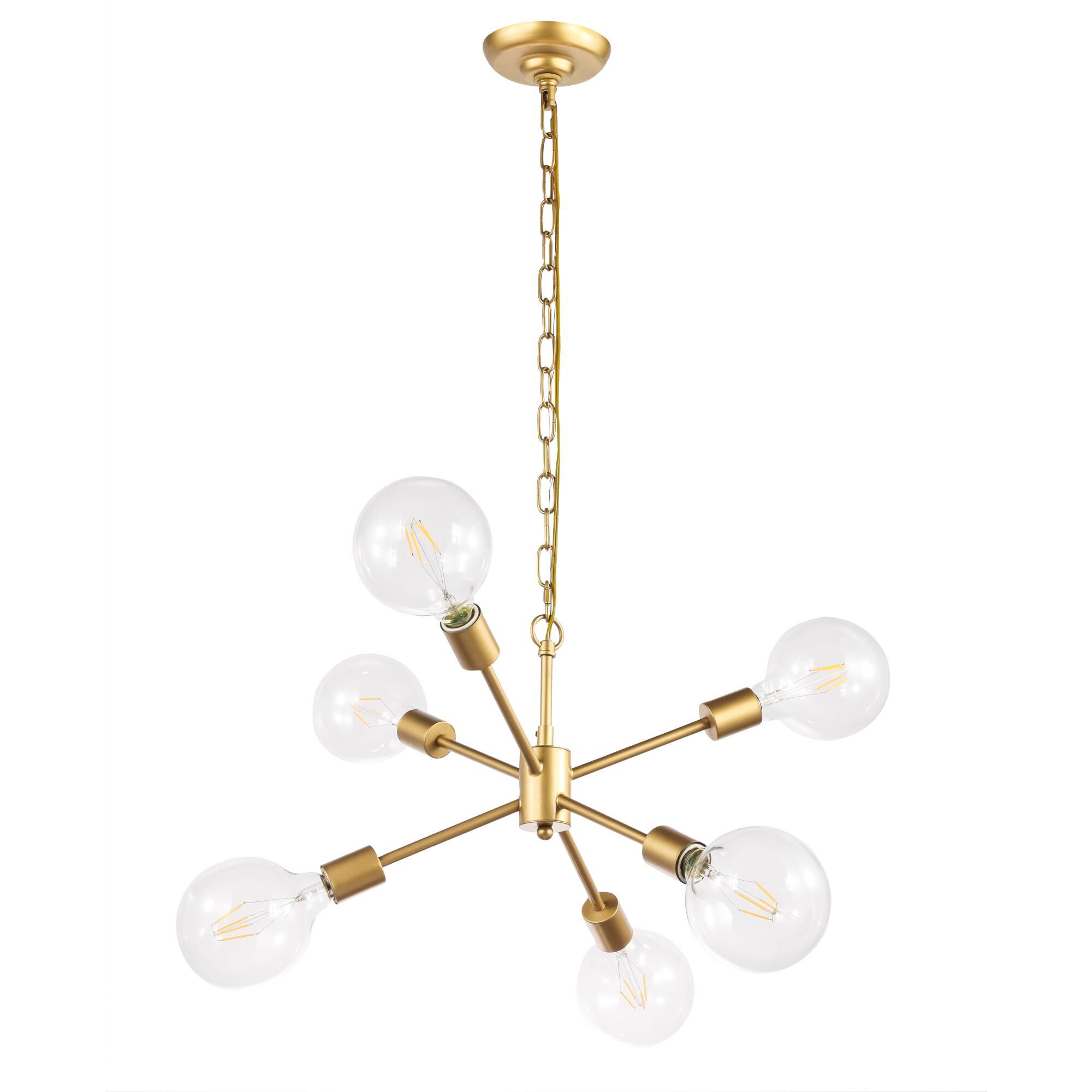 Nolan 16 Inch Large Pendant by Elegant Lighting