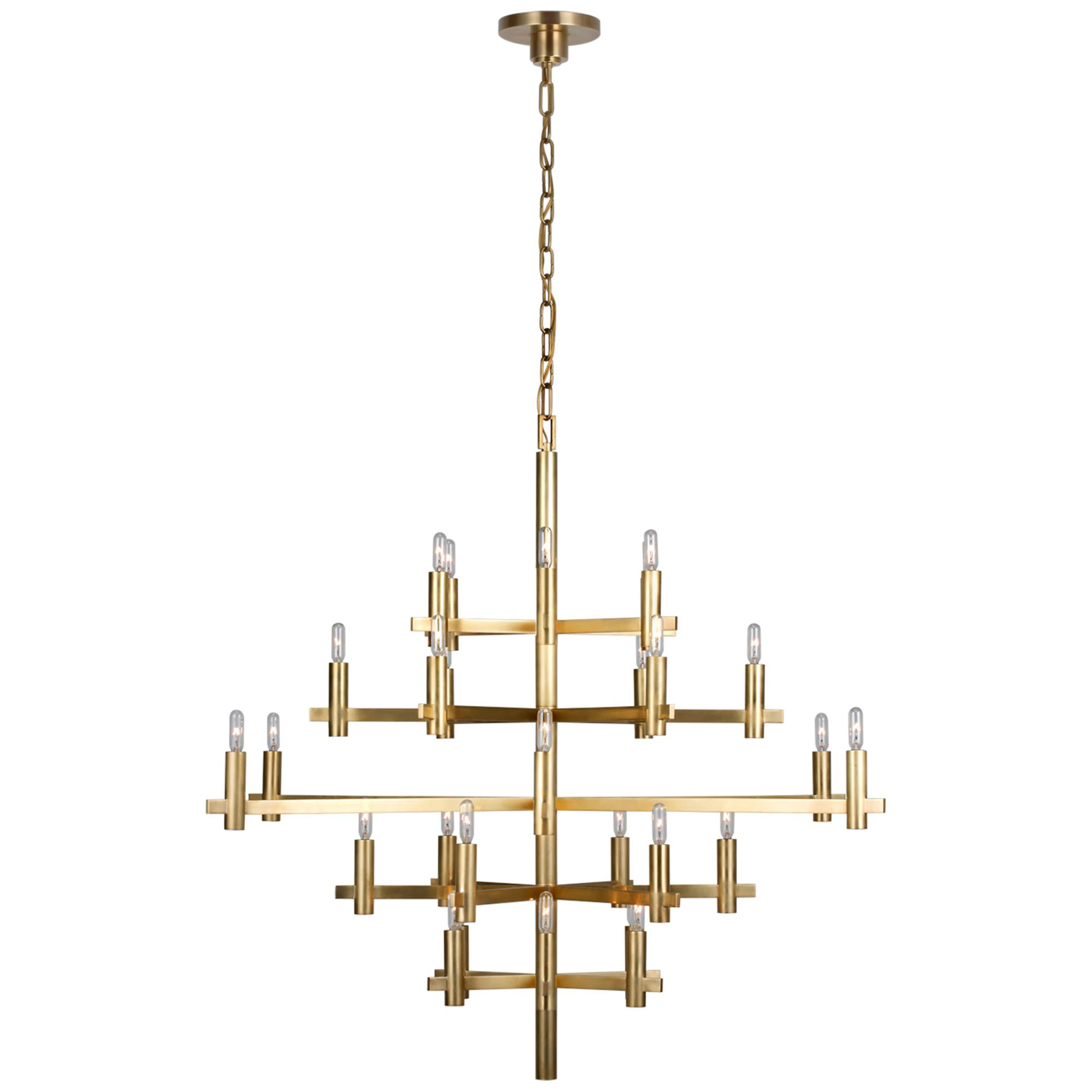 Shown in Antique-Burnished Brass finish and No Option shade