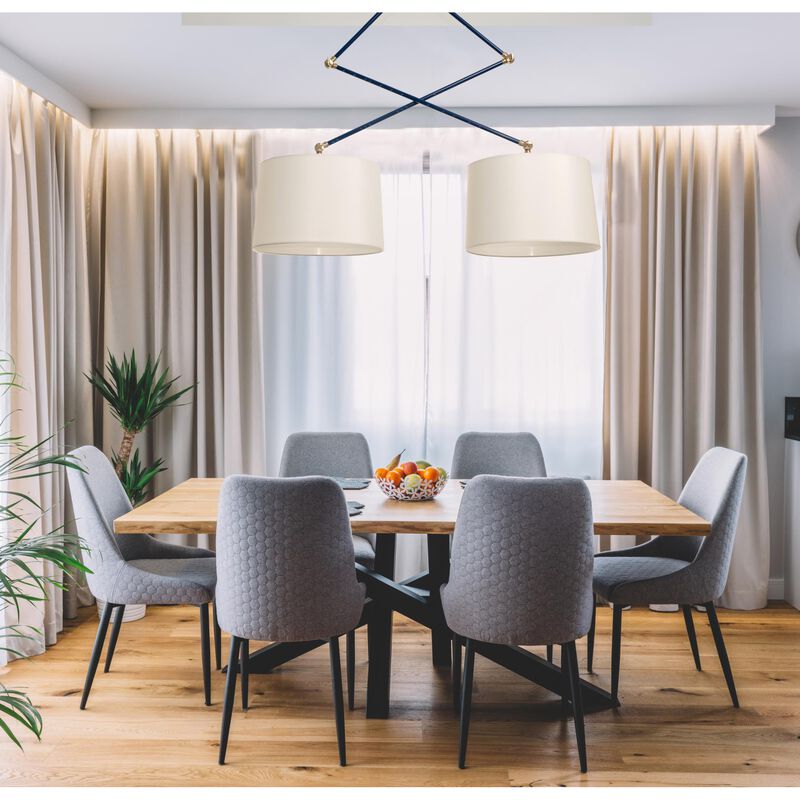 Uptown Medium Linear Chandelier by House of Troy