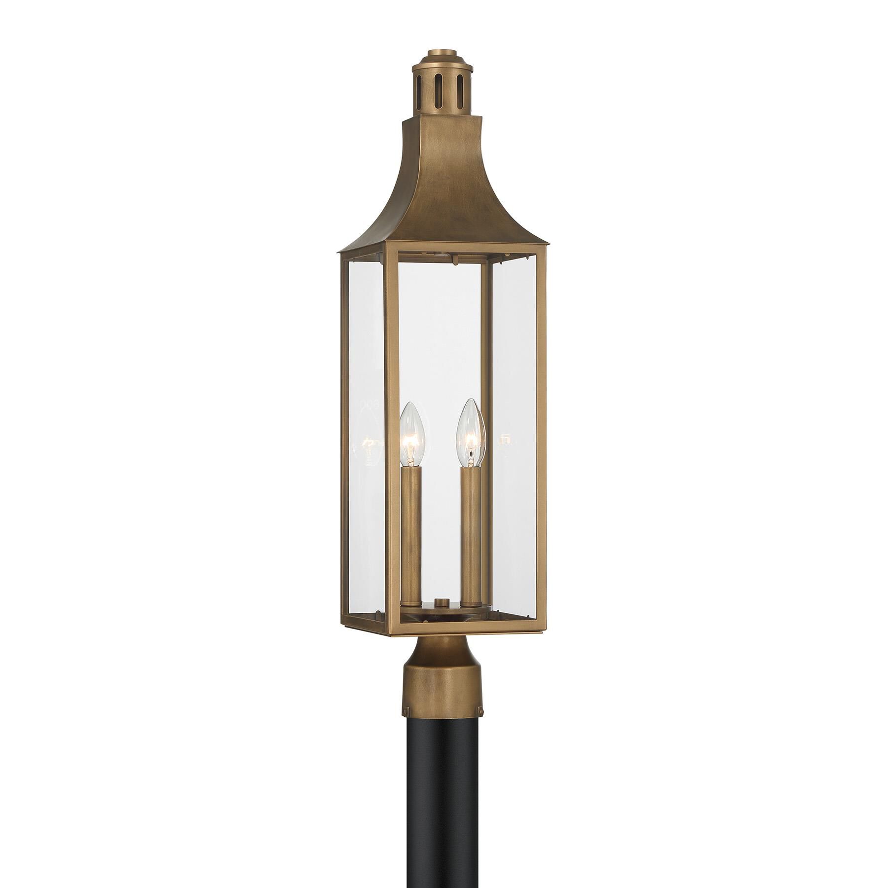 Lancaster 27 Inch Outdoor Post Lamp by Savoy House