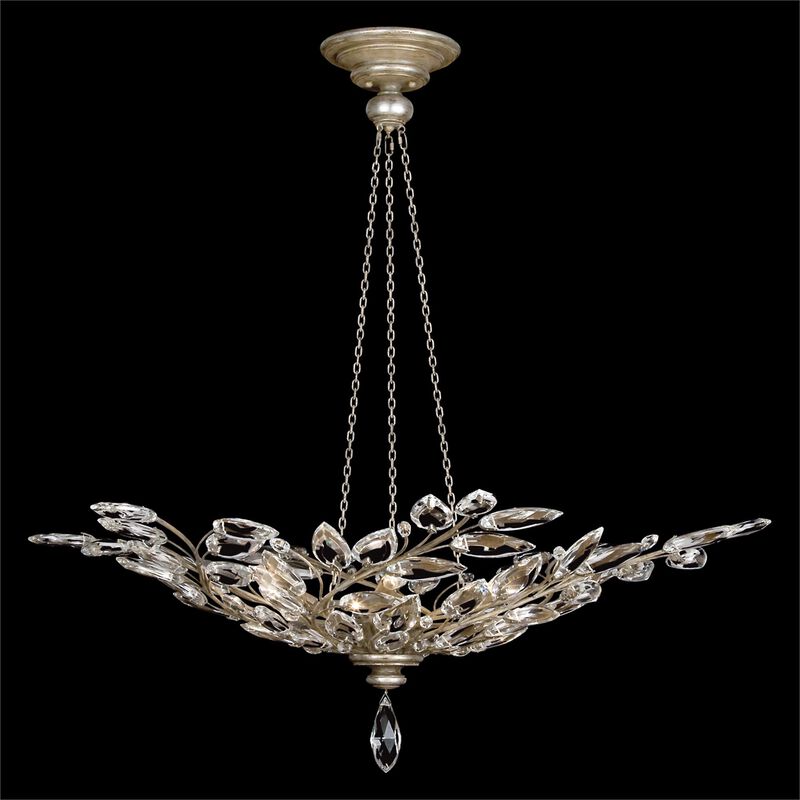 Crystal Laurel 47 Inch Pendant Light by Fine Art Handcrafted Lighting