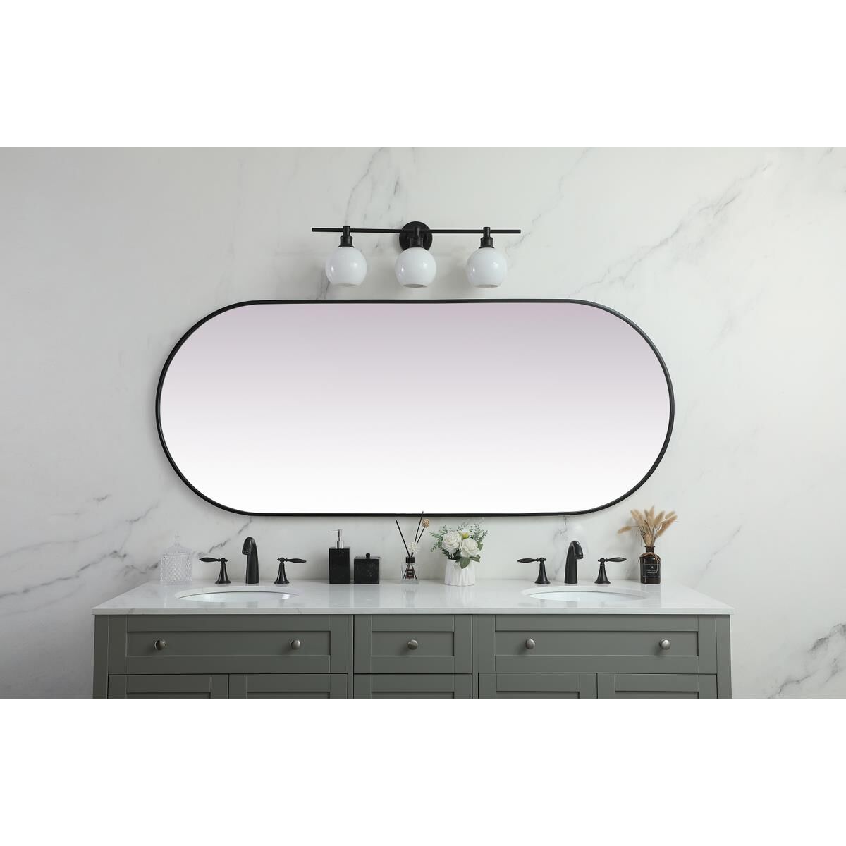 Asha 72 Inch Decorative Mirror by Elegant Decor
