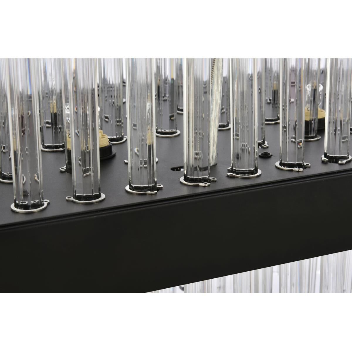 Dallas 42 Inch 24 Light Linear Suspension Light by Elegant Lighting