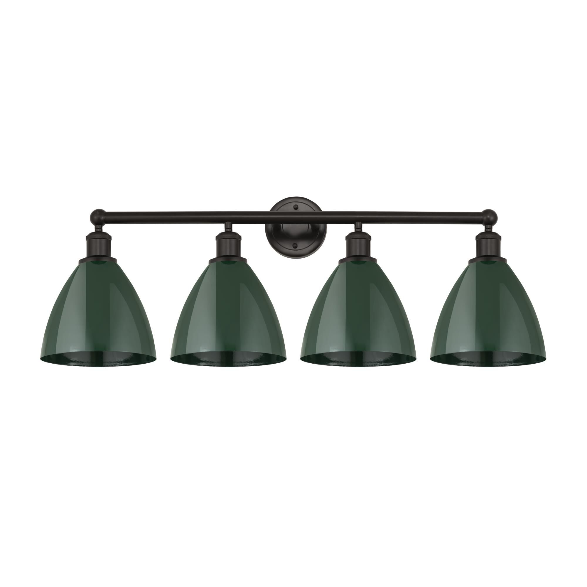 Shown in Oil Rubbed Bronze, Green finish and Green Metal shade