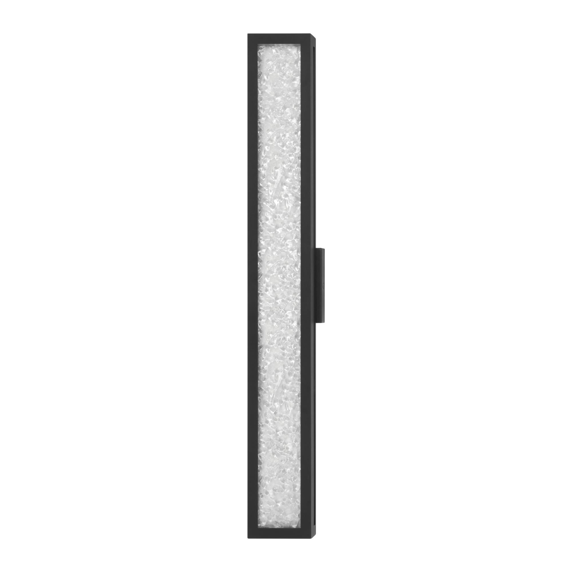 Shown in Textured Black finish and Clear Water glass