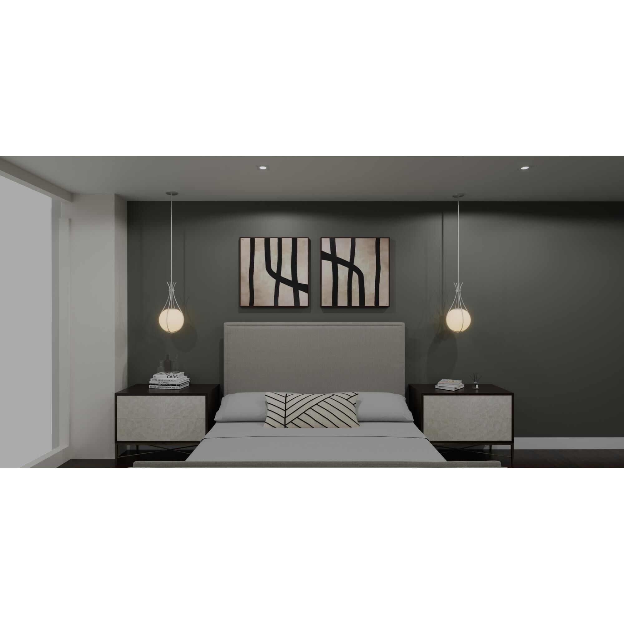 10.75 Inch 1 Light Mini Pendant by Quoizel