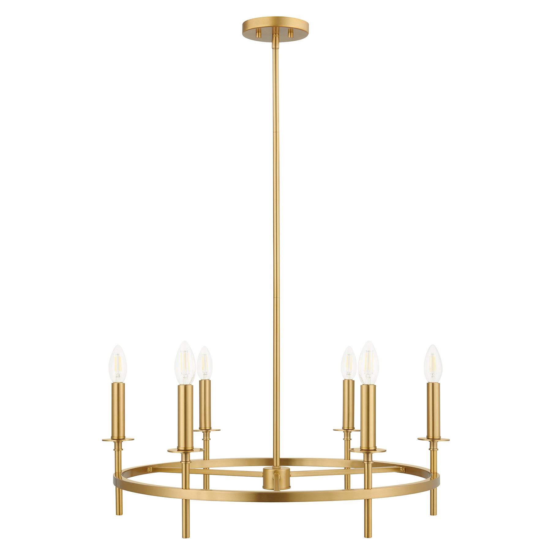 30 Inch Chandelier by Meridian Lighting