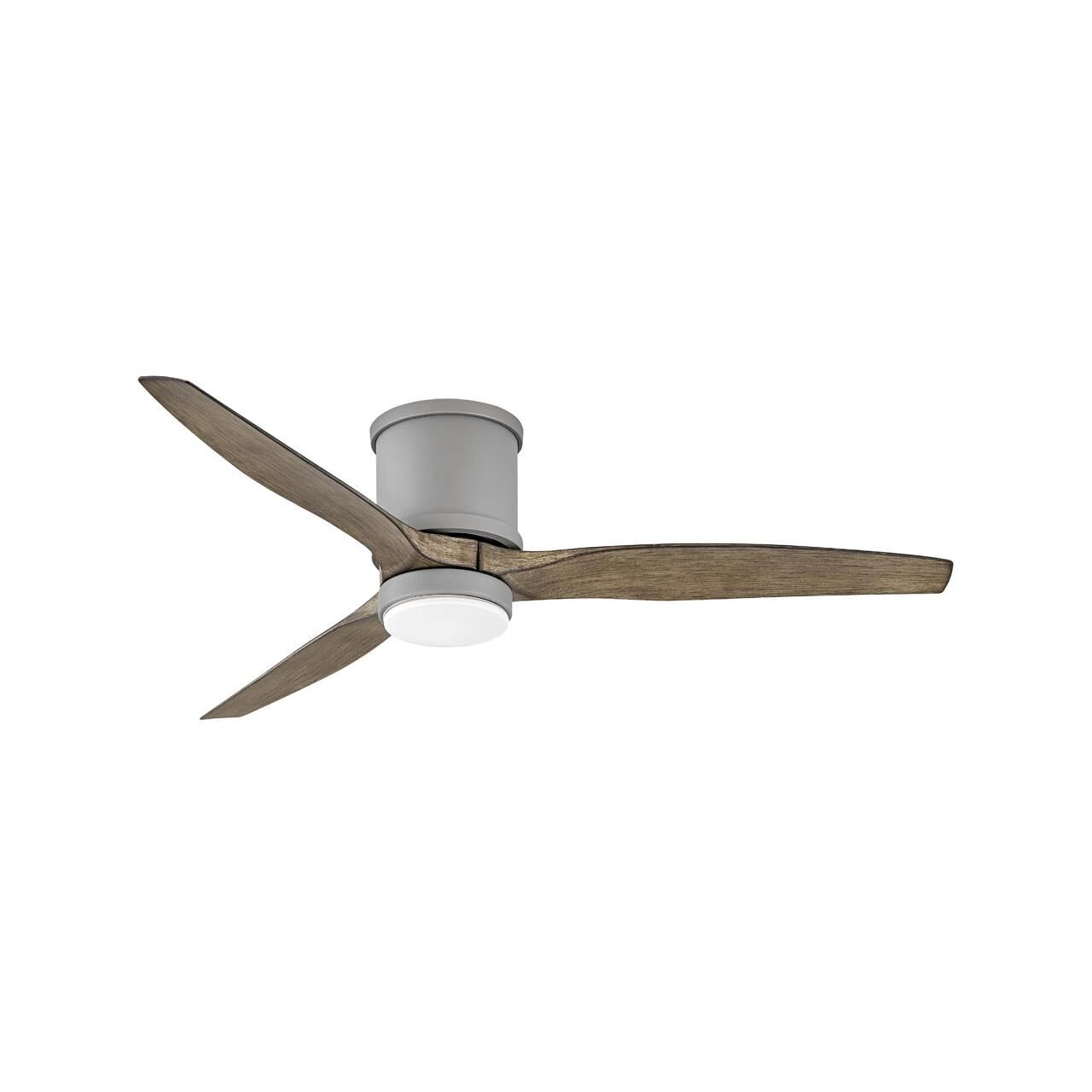 Hover Outdoor Rated 52 Inch Flush Mount Fan with Light Kit by Hinkley Lighting