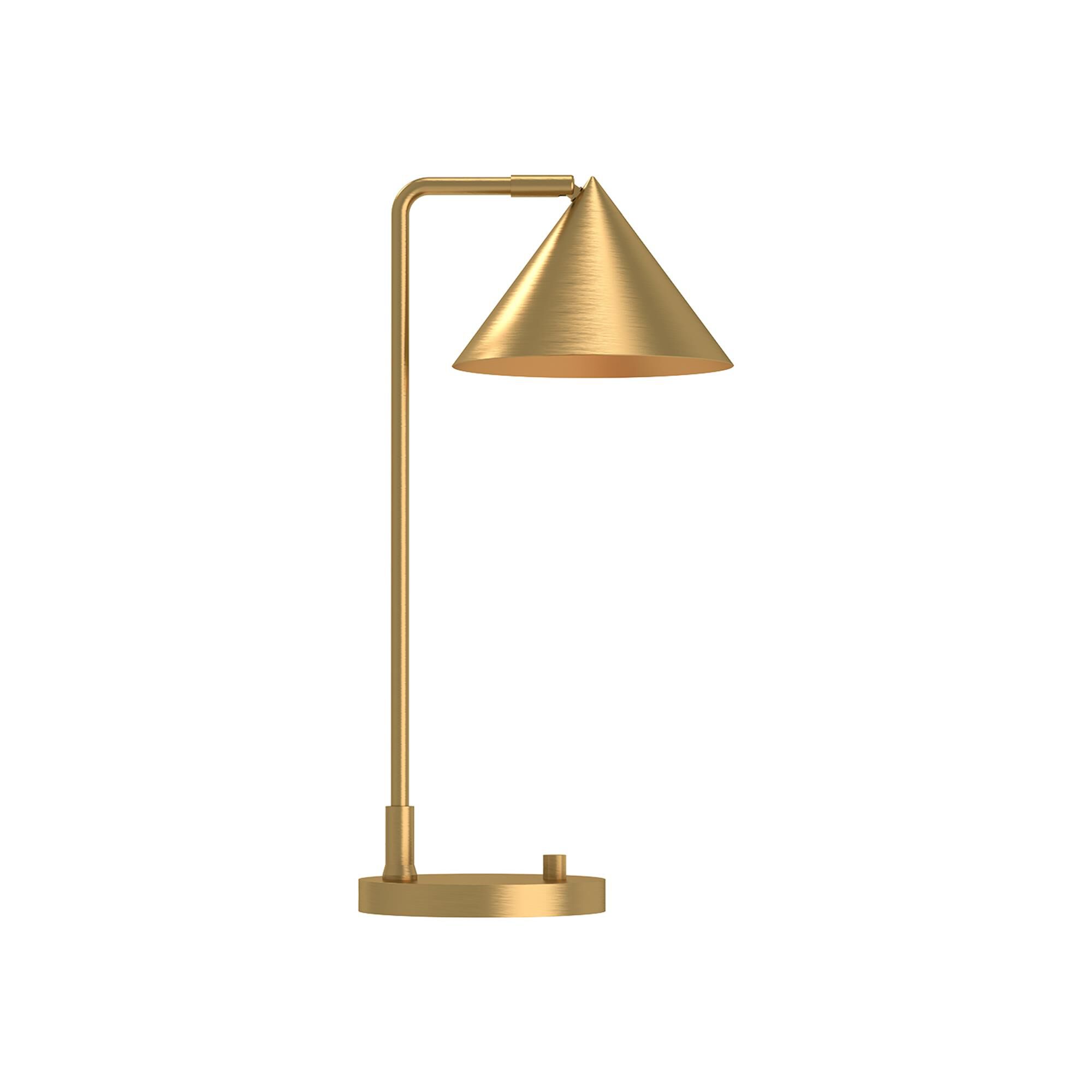 Shown in Brushed Gold finish