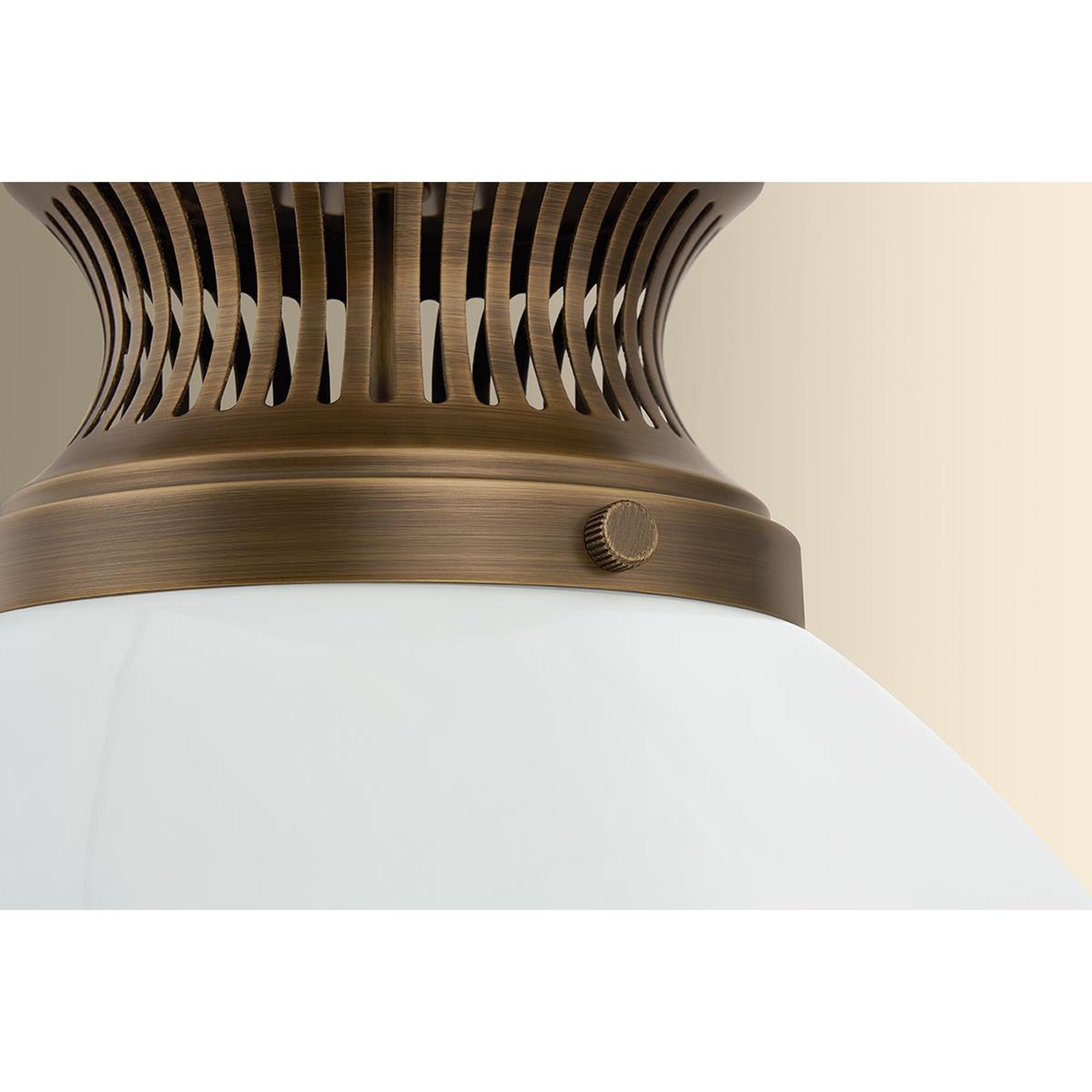 Shown in Historic Bronze finish and Opal Glossy glass