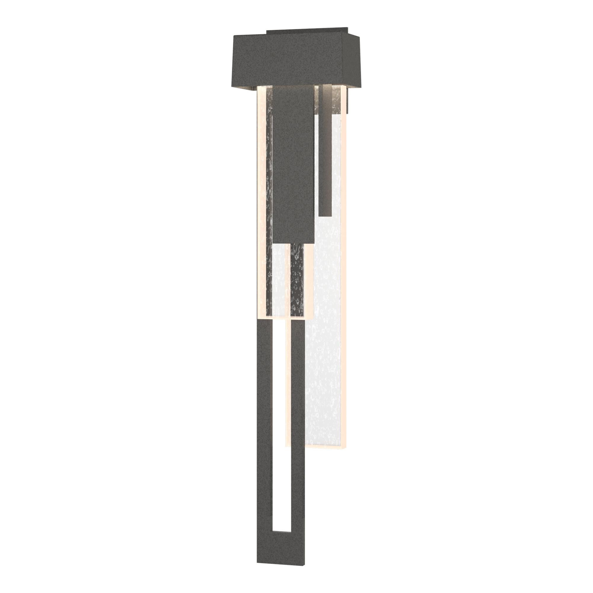 Hubbardton Forge Rainfall 30 Inch Tall LED Outdoor Wall Light