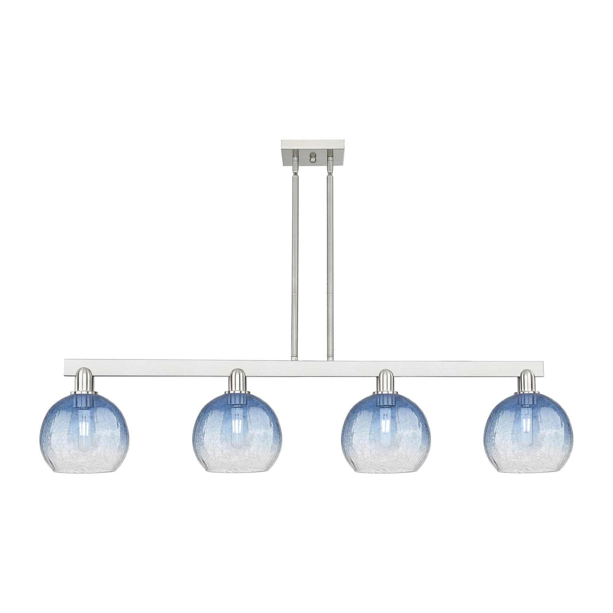 Bruno Marashlian Brookhaven Globe 48 Inch Linear Suspension Light by Innovations Lighting