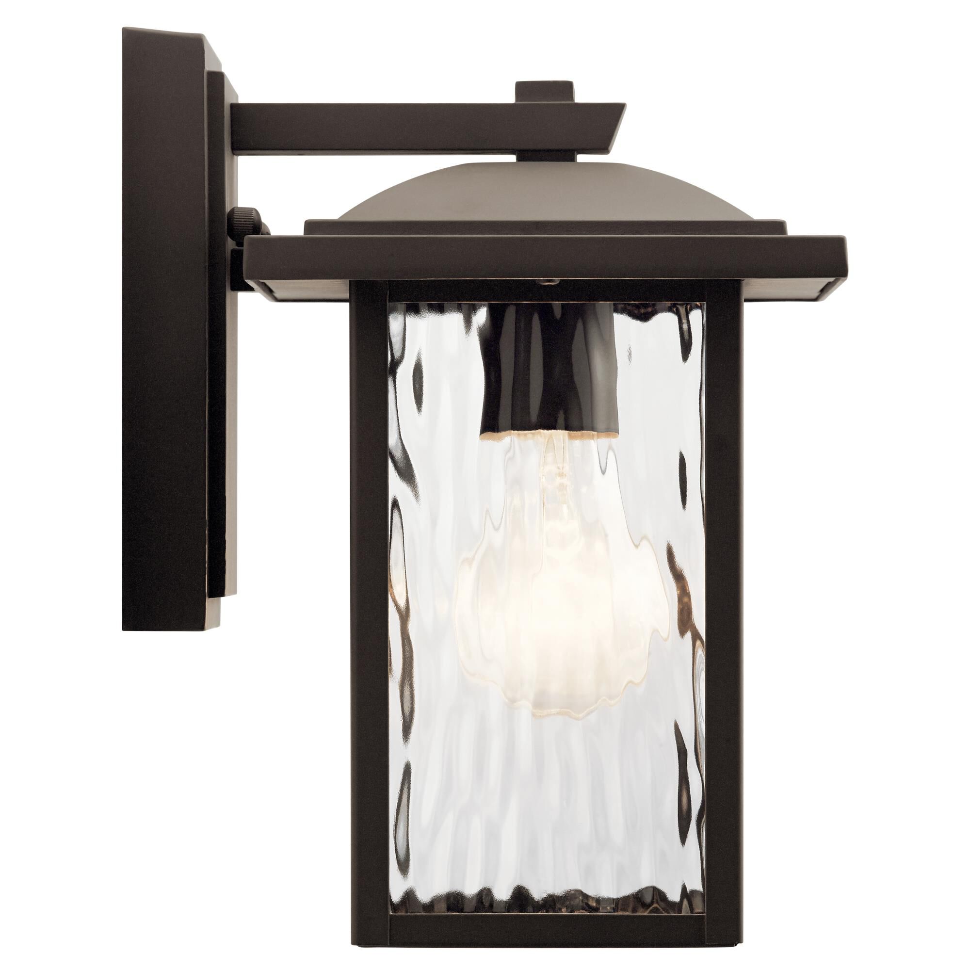 Shown in Olde Bronze finish and Clear Water glass