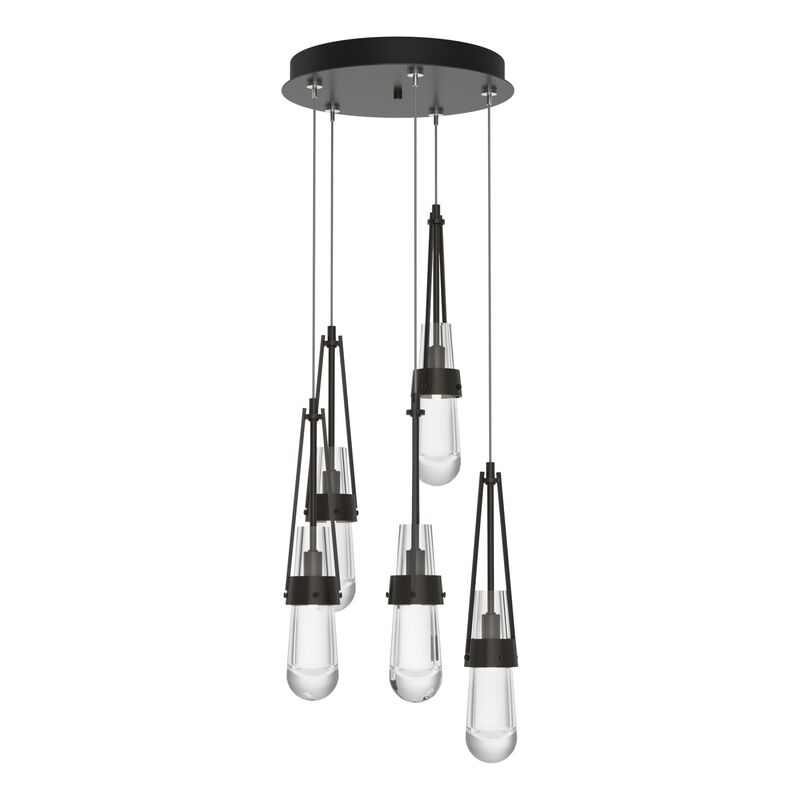 Link 13 Inch 5 Light Multi Light Pendant by Hubbardton Forge