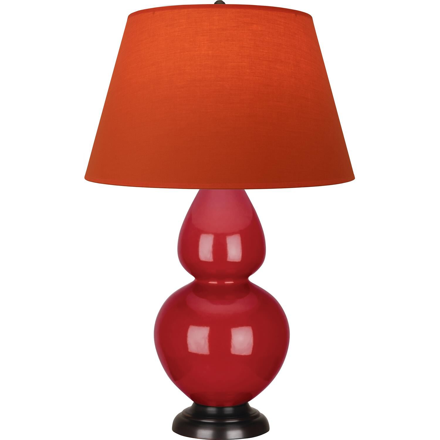 Double Gourd 31 Inch Table Lamp by Robert Abbey