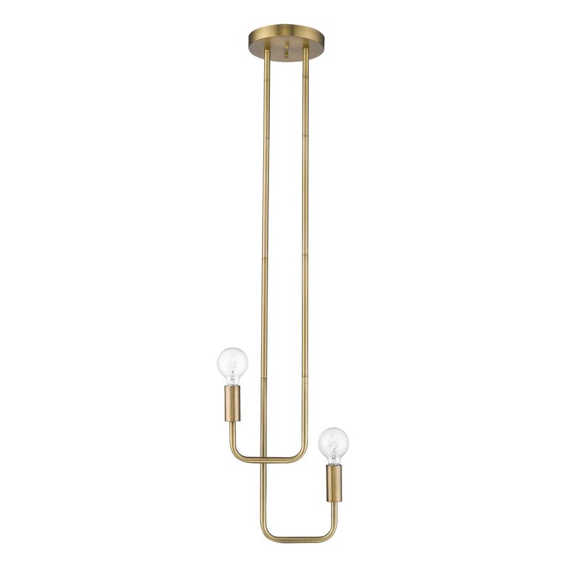 Perret 12 Inch 2 Light Multi Light Pendant by Trend Lighting