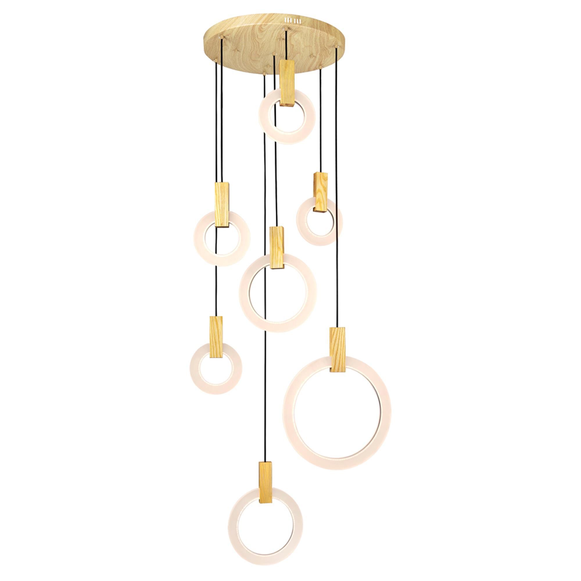 CWI Lighting Anello 28 Inch LED Multi Light Pendant