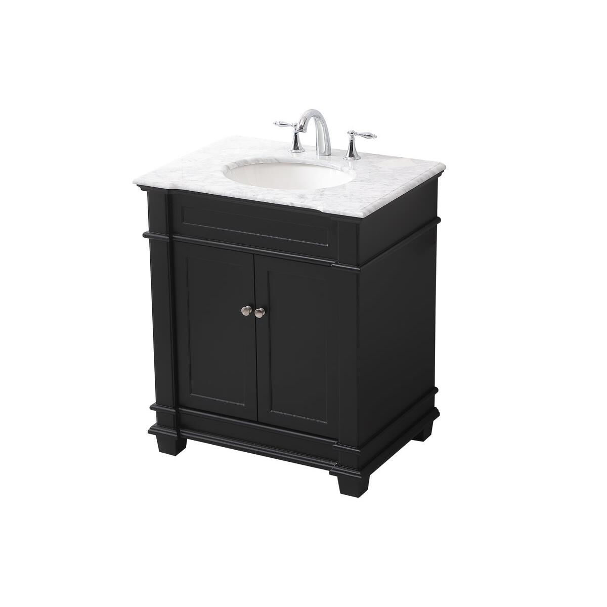 Shown in Black finish