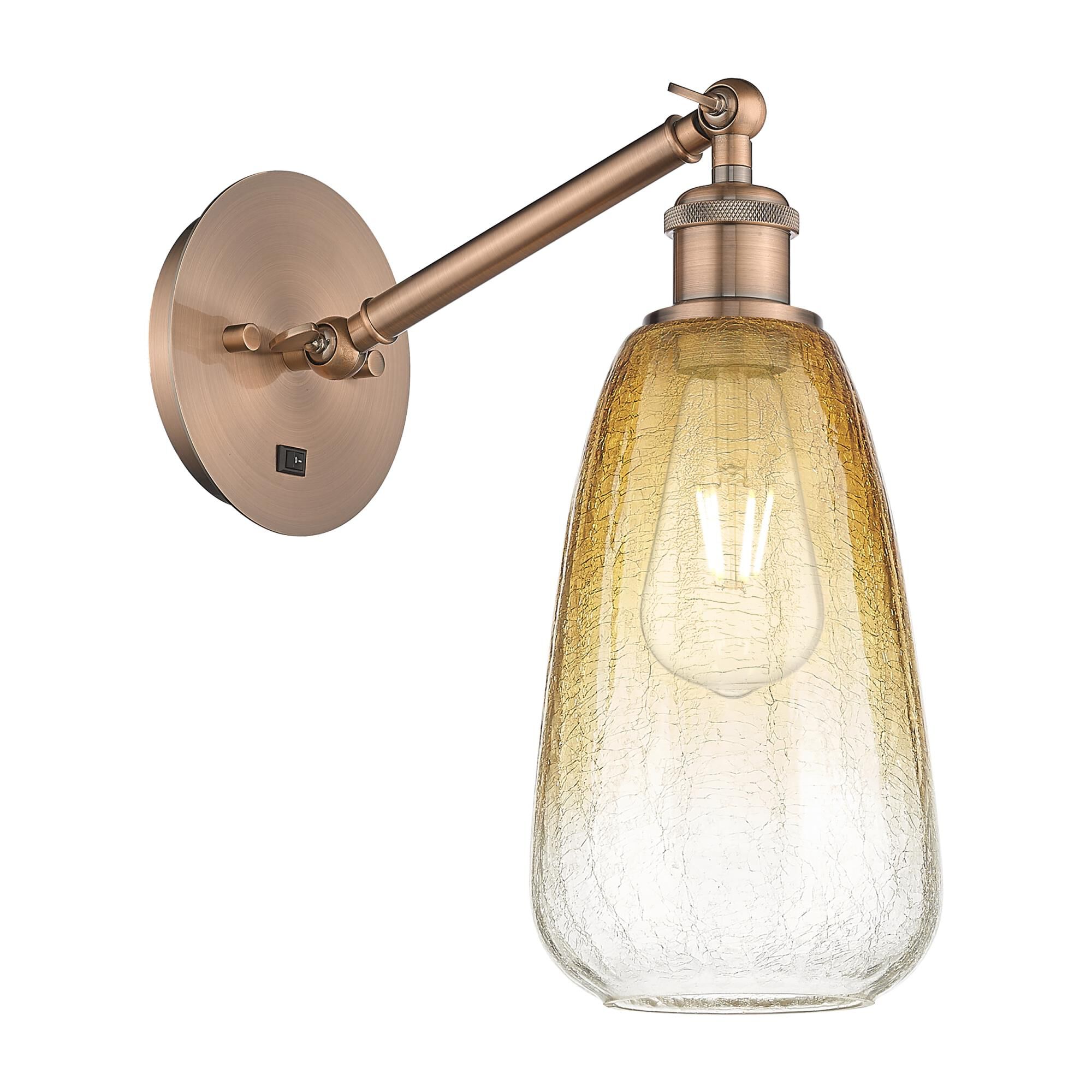 Bruno Marashlian Brookhaven Almond 13 Inch Wall Sconce by Innovations Lighting