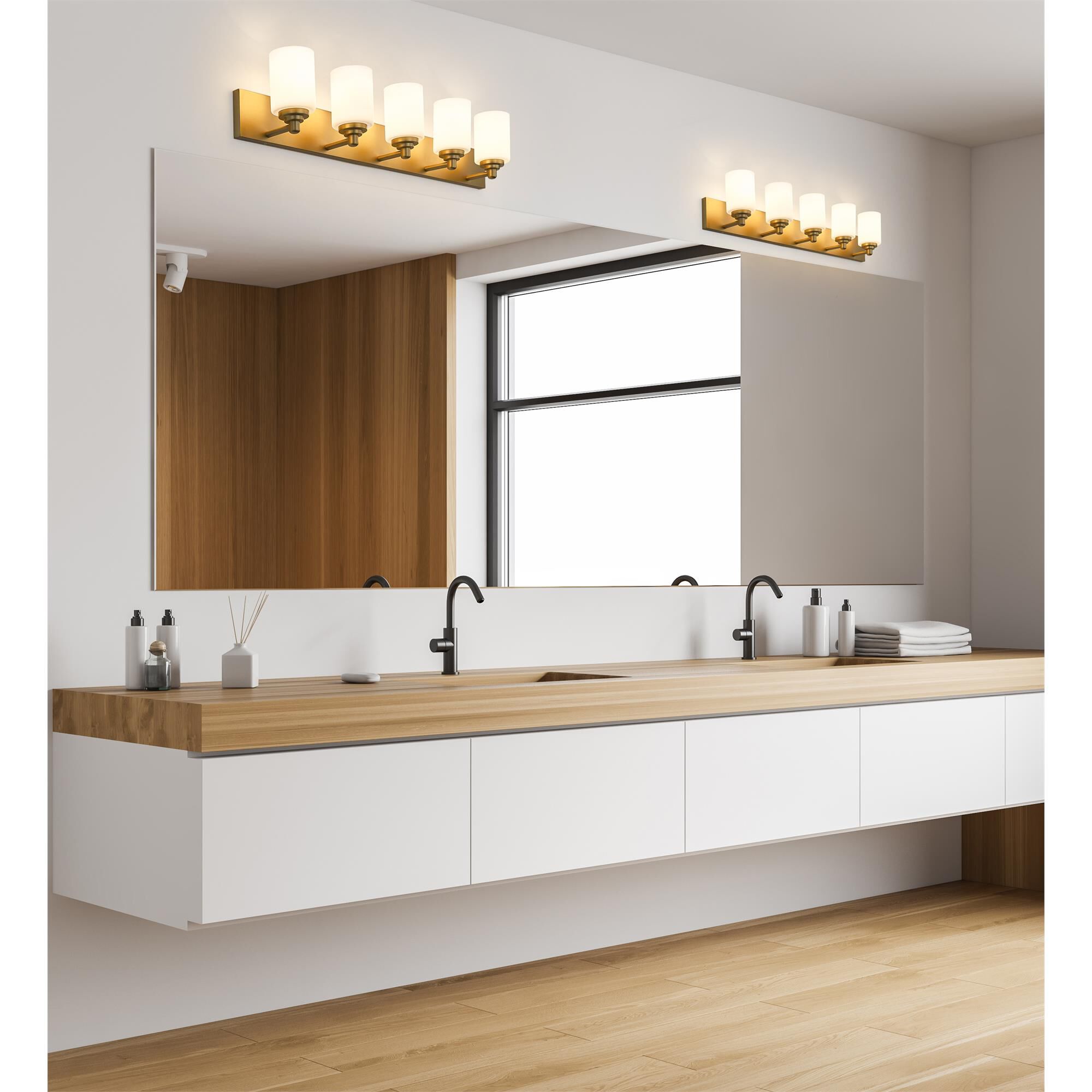 Soledad 38 Inch 5 Light Bath Vanity Light by Z-Lite