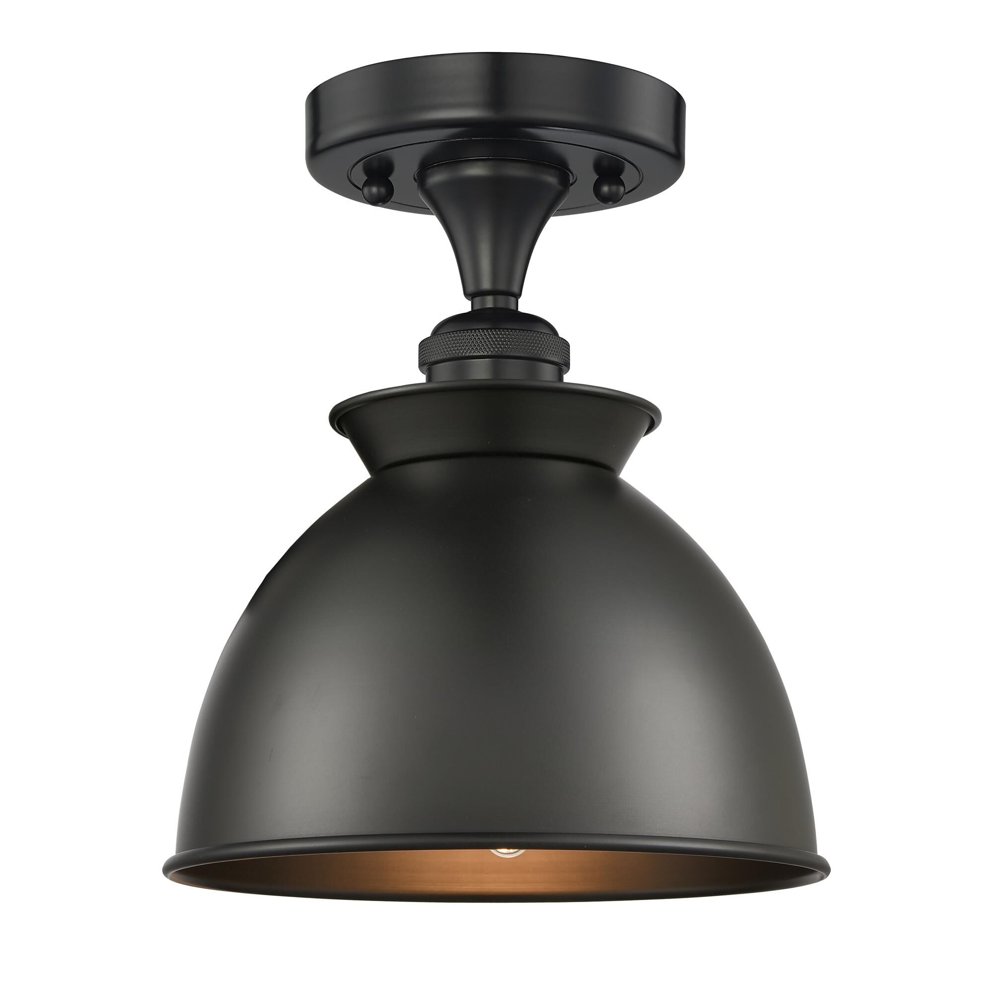 Shown in Matte Black finish and Matte Black Metal shade