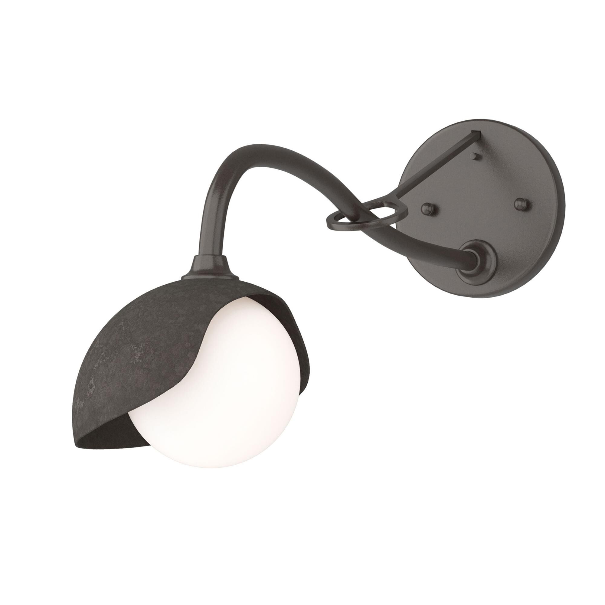 Shown in Oil Rubbed Bronze finish and Opal glass and Dark Smoke (07) accent