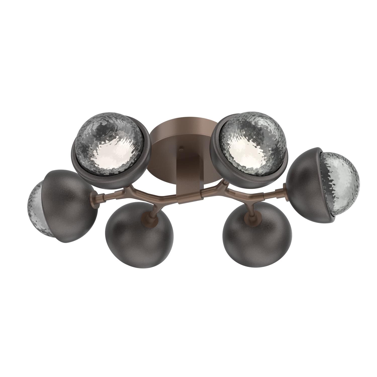 Levi Wilson Cabochon 27 Inch Flush Mount by Hammerton Studio