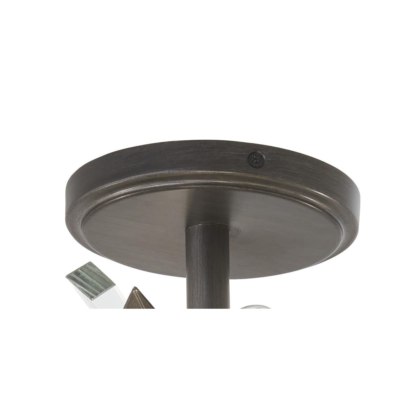 Elsa 23 Inch Semi Flush Mount by Metropolitan Lighting