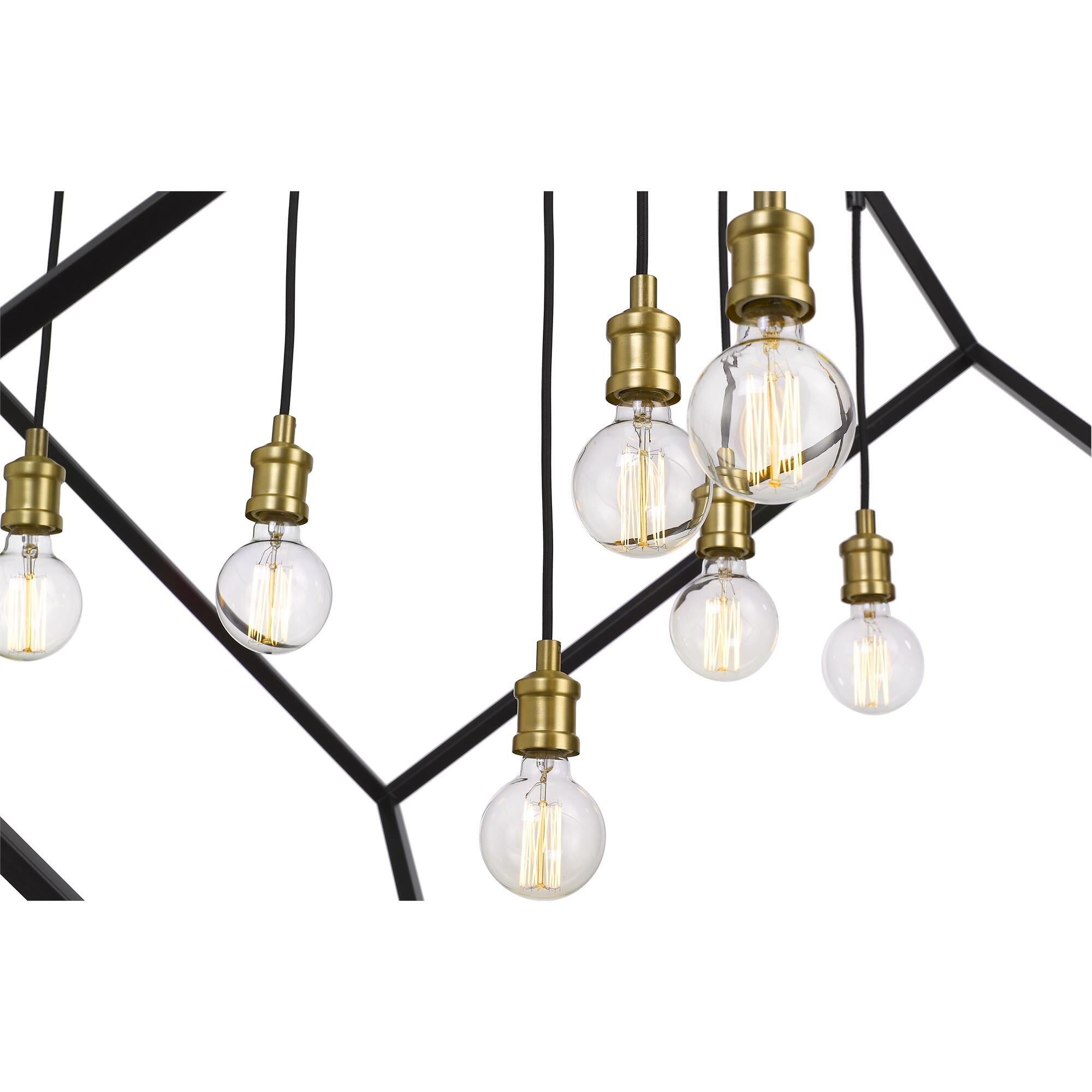 Vertical 44 Inch 7 Light Chandelier by Z-Lite