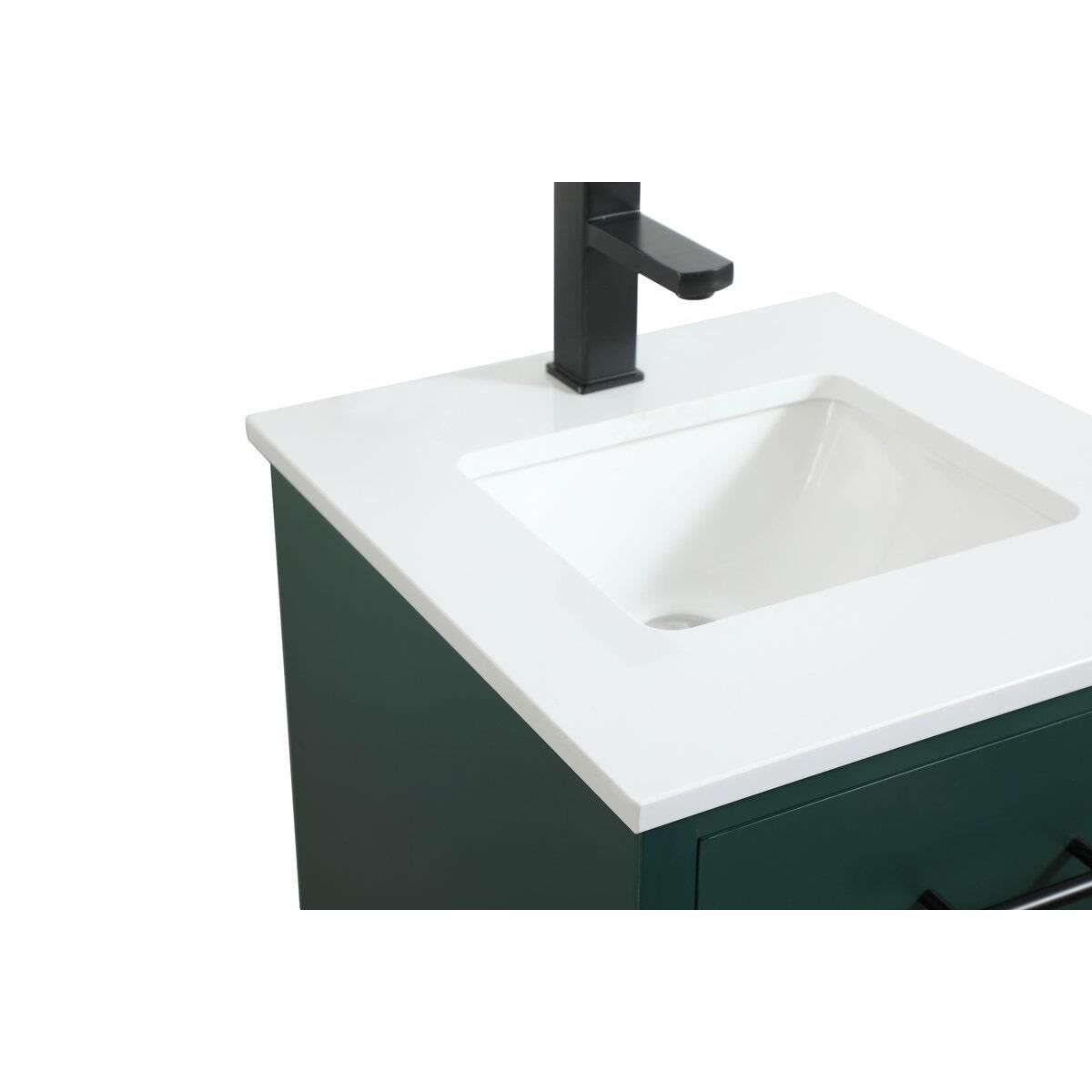 Shown in Green finish