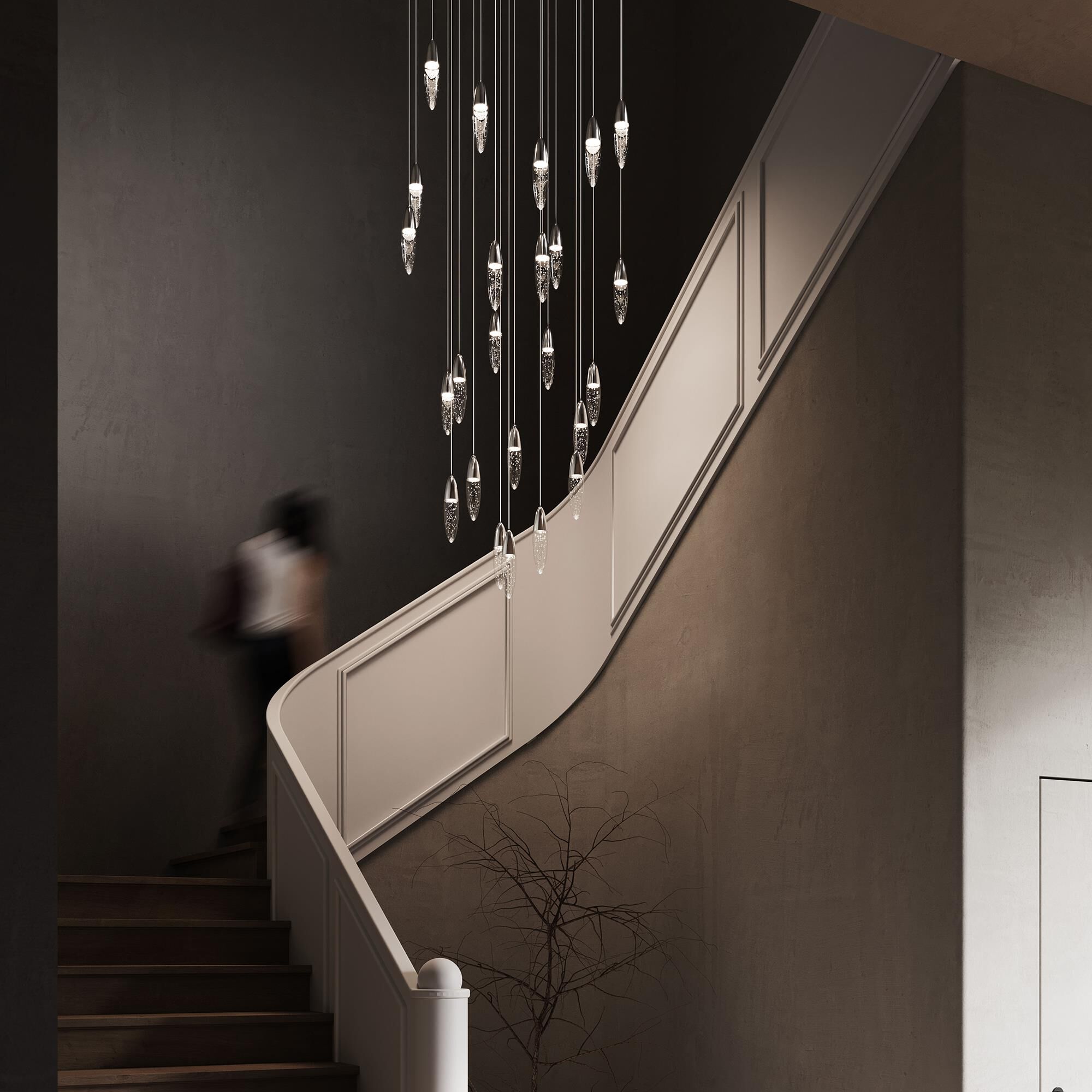 Sultana Multi Light Pendant by SONNEMAN