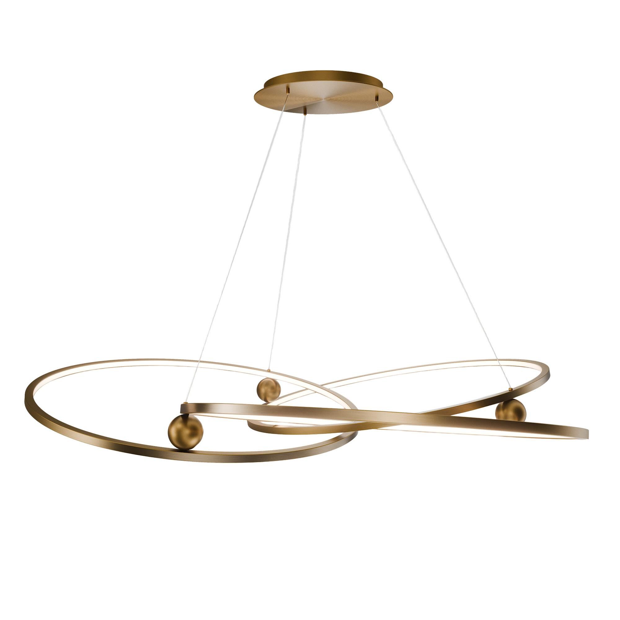 Shown in Aged Brass finish