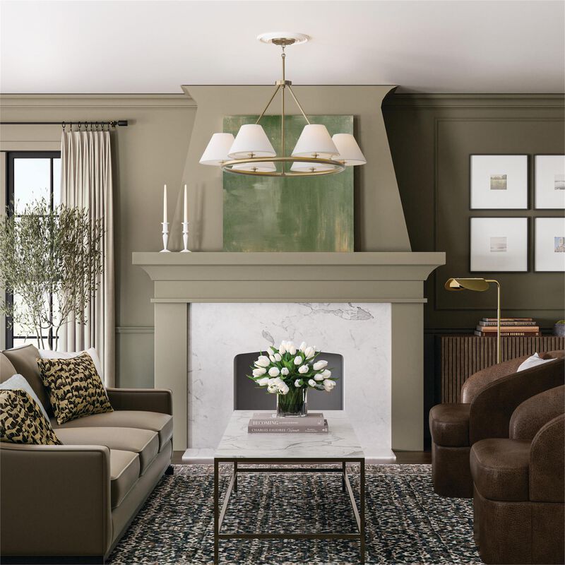 Parson 35 Inch Chandelier by Capital Lighting Fixture Company