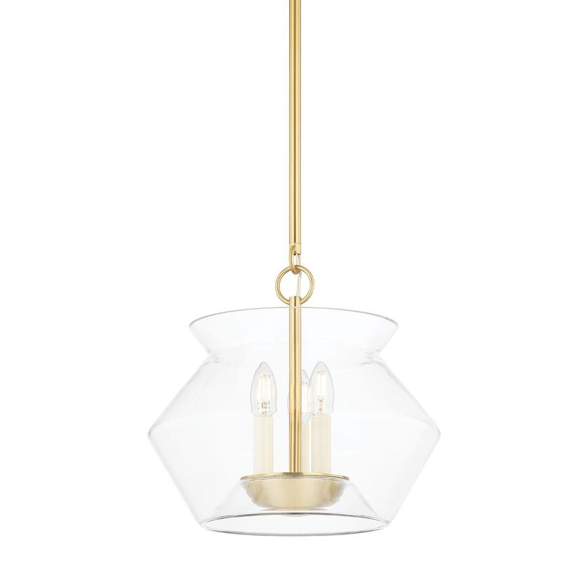 Edmonton 15 Inch Cage Pendant by Hudson Valley Lighting