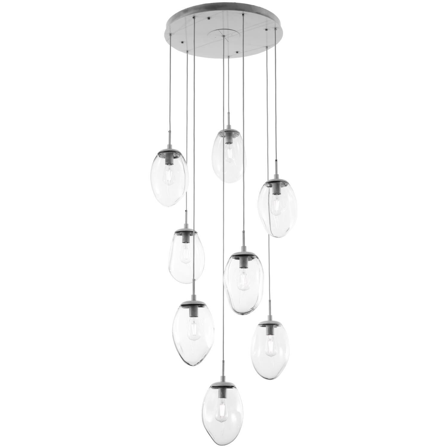 Levi Wilson Nebula 29 Inch 8 Light Multi Light Pendant by Hammerton Studio