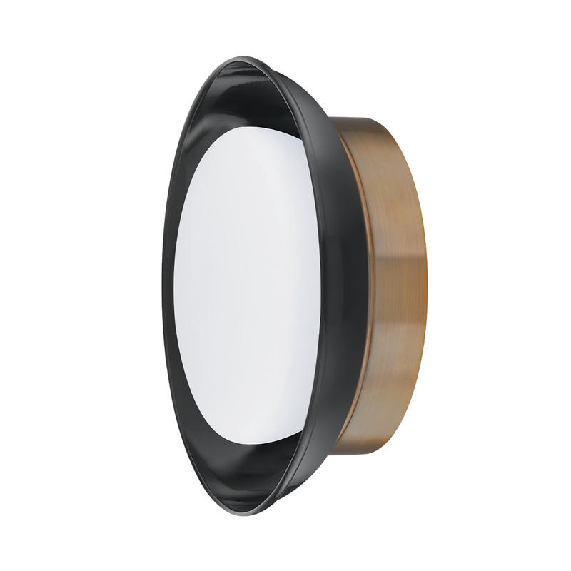 Arnie 14 Inch 2 Light Flush Mount by Troy Lighting