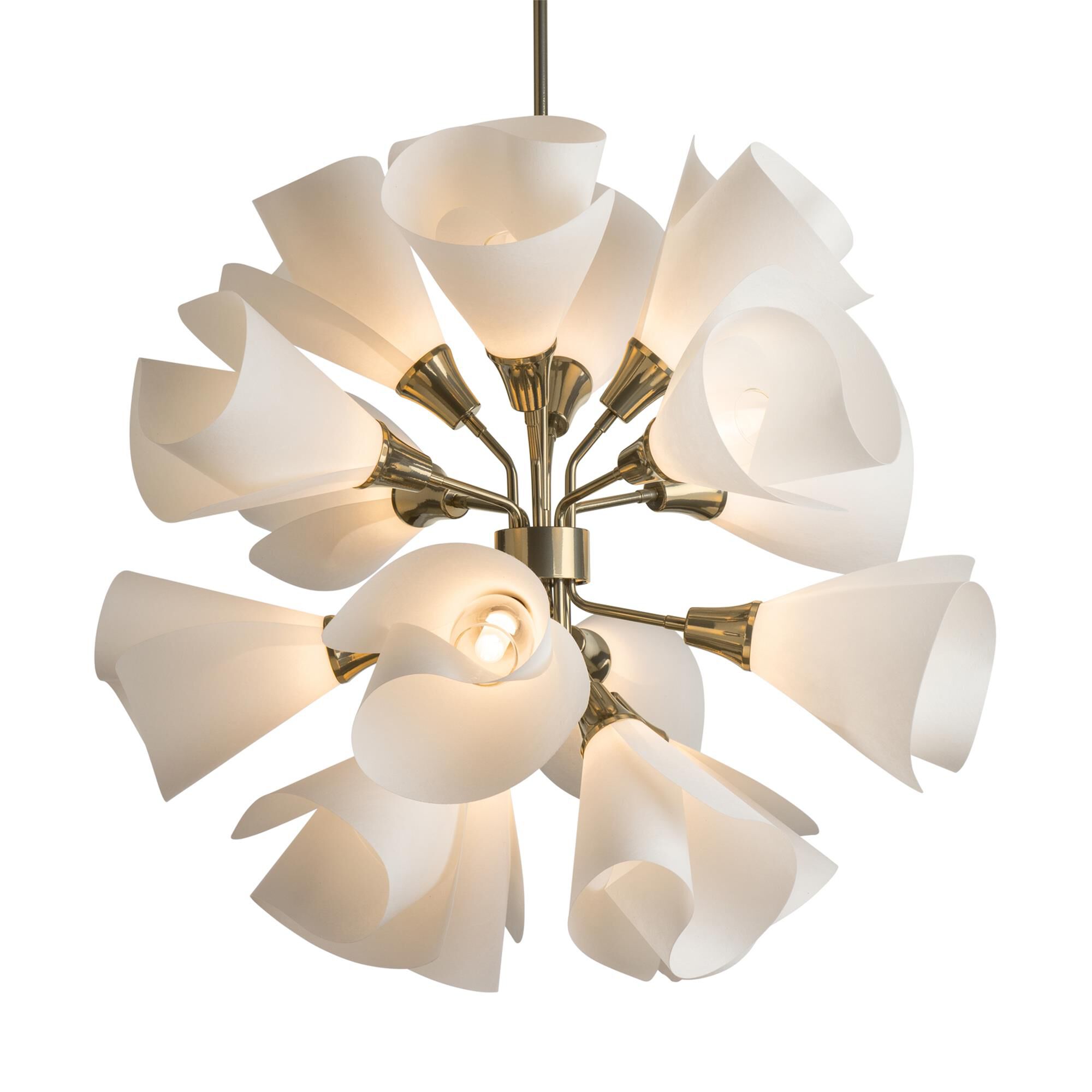 Shown in Modern Brass finish