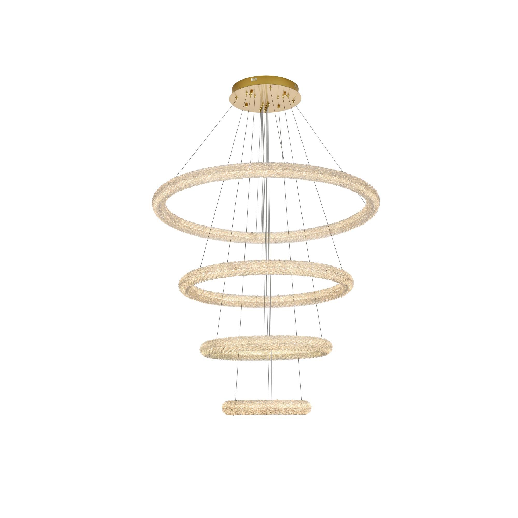 Bowen 42 Inch Chandelier by Elegant Lighting