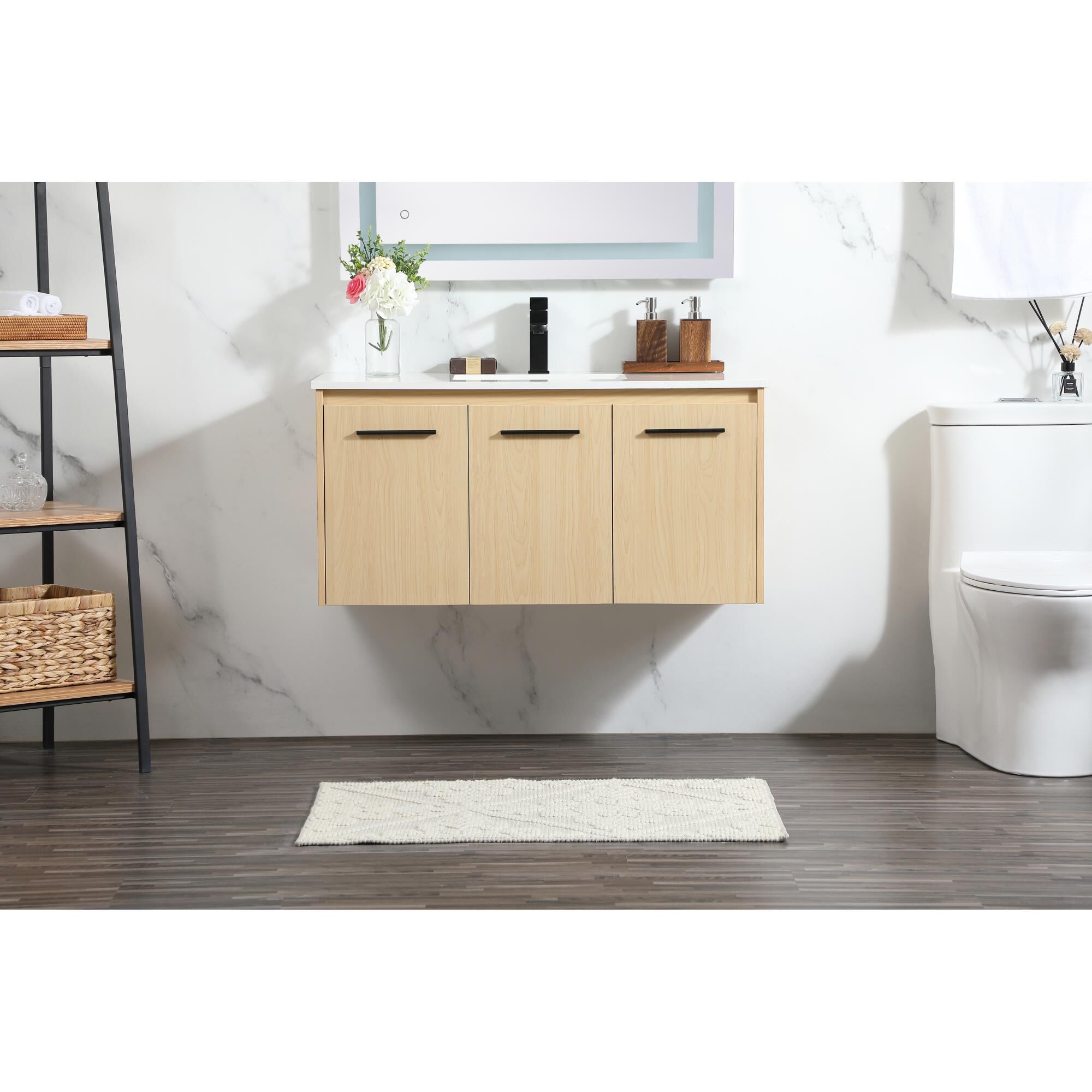 Shown in Maple finish